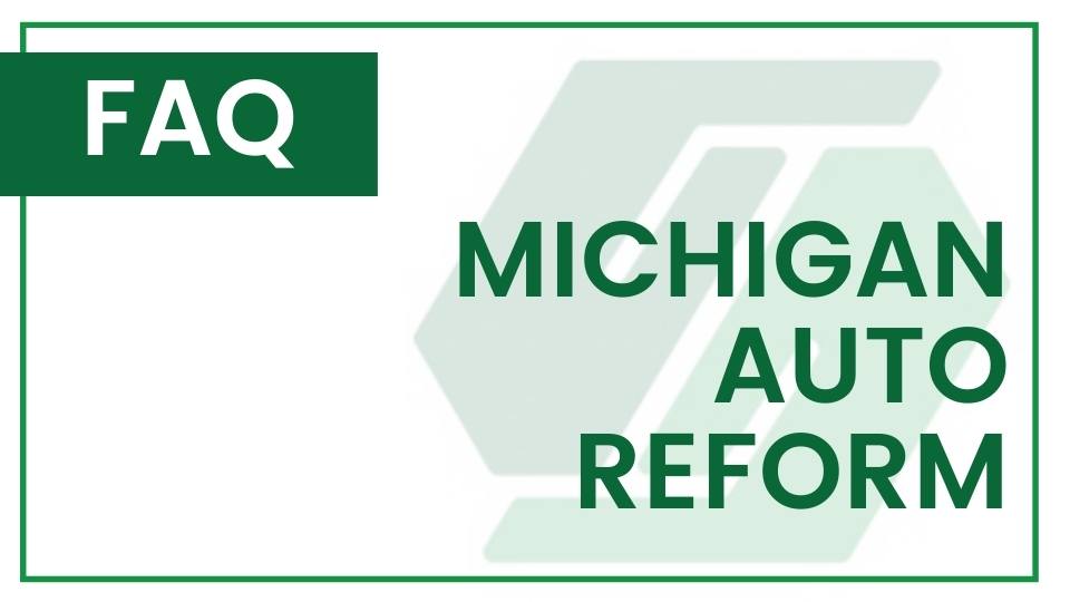 When will I start seeing savings from the Michigan auto insurance reform?