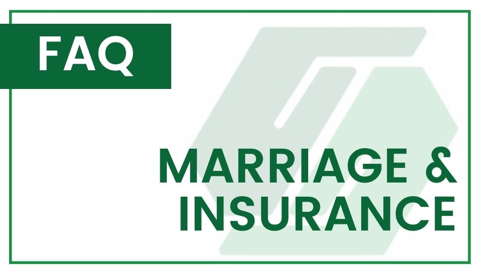 I just got married, what should I do about my insurance?